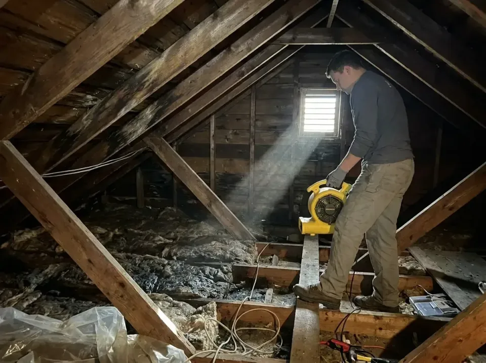 attic-water-damage-drying-proc-007 — frequently asked questions, Emergency Water Extraction & 24/7 Flood Response in Artonda…